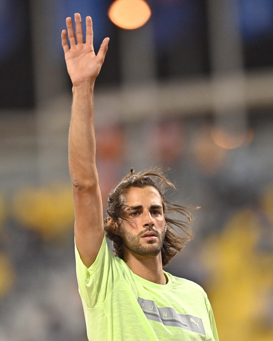 도하 다이아몬드리그에서 부진했던 탬베리[EPA=연합뉴스 자료사진]